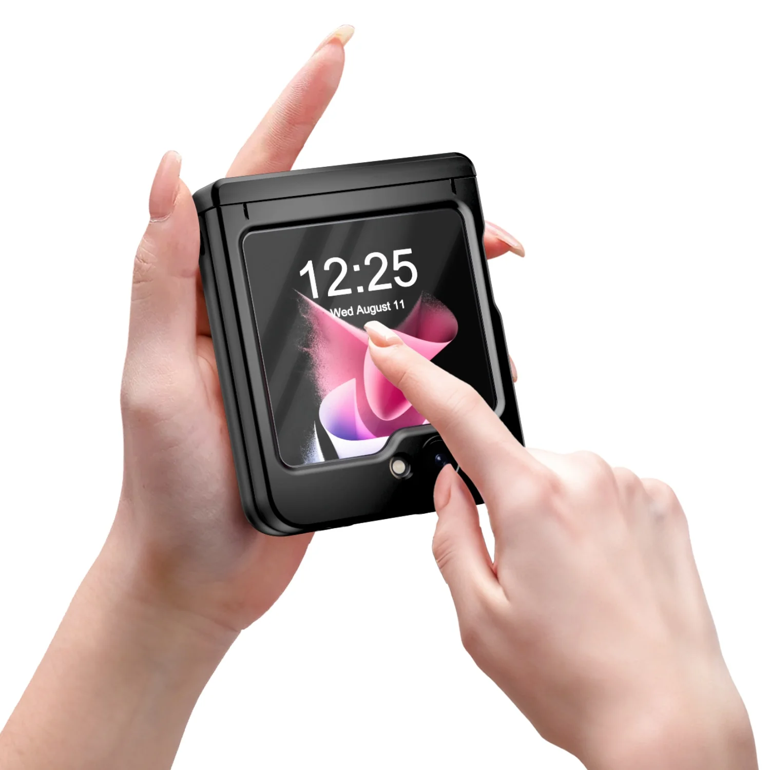 Magsafe Matte Magnetic Wireless Charging Case For Samsung Galaxy Z Flip 5 - Image 5