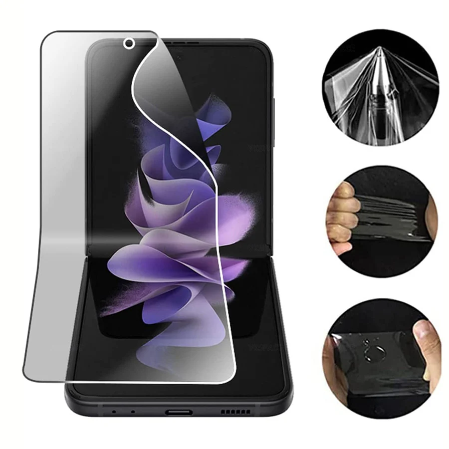 Privacy Anti Spy Screen Protector For Samsung Galaxy Z Flip Series - Image 5